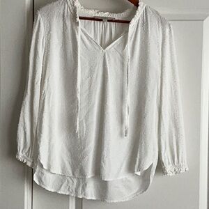 Loft White Women's Top